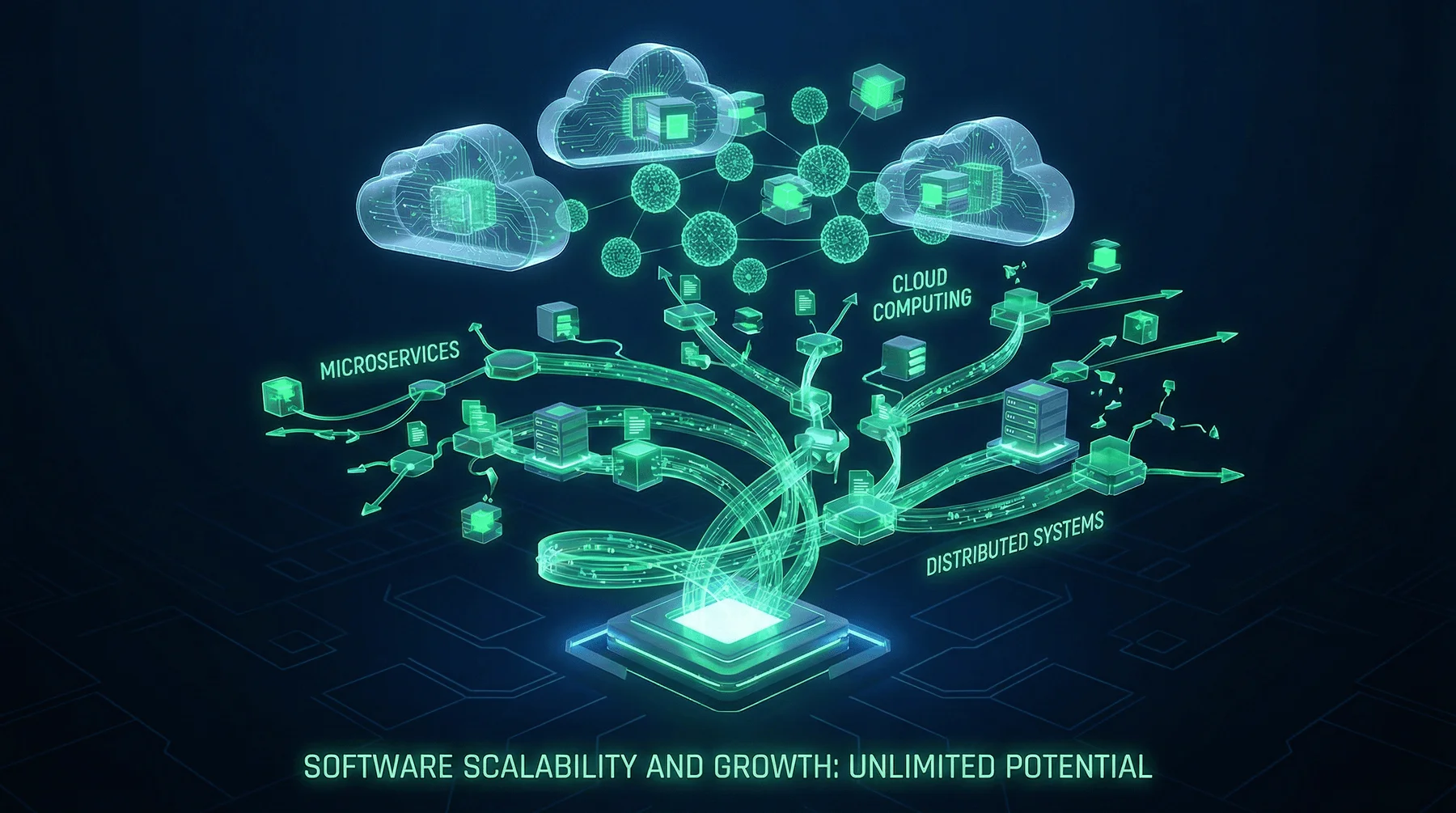 Software Scalability and Growth - Microservices, Cloud Computing, Distributed Systems